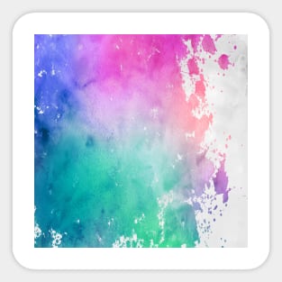 Fascination of watercolors Sticker